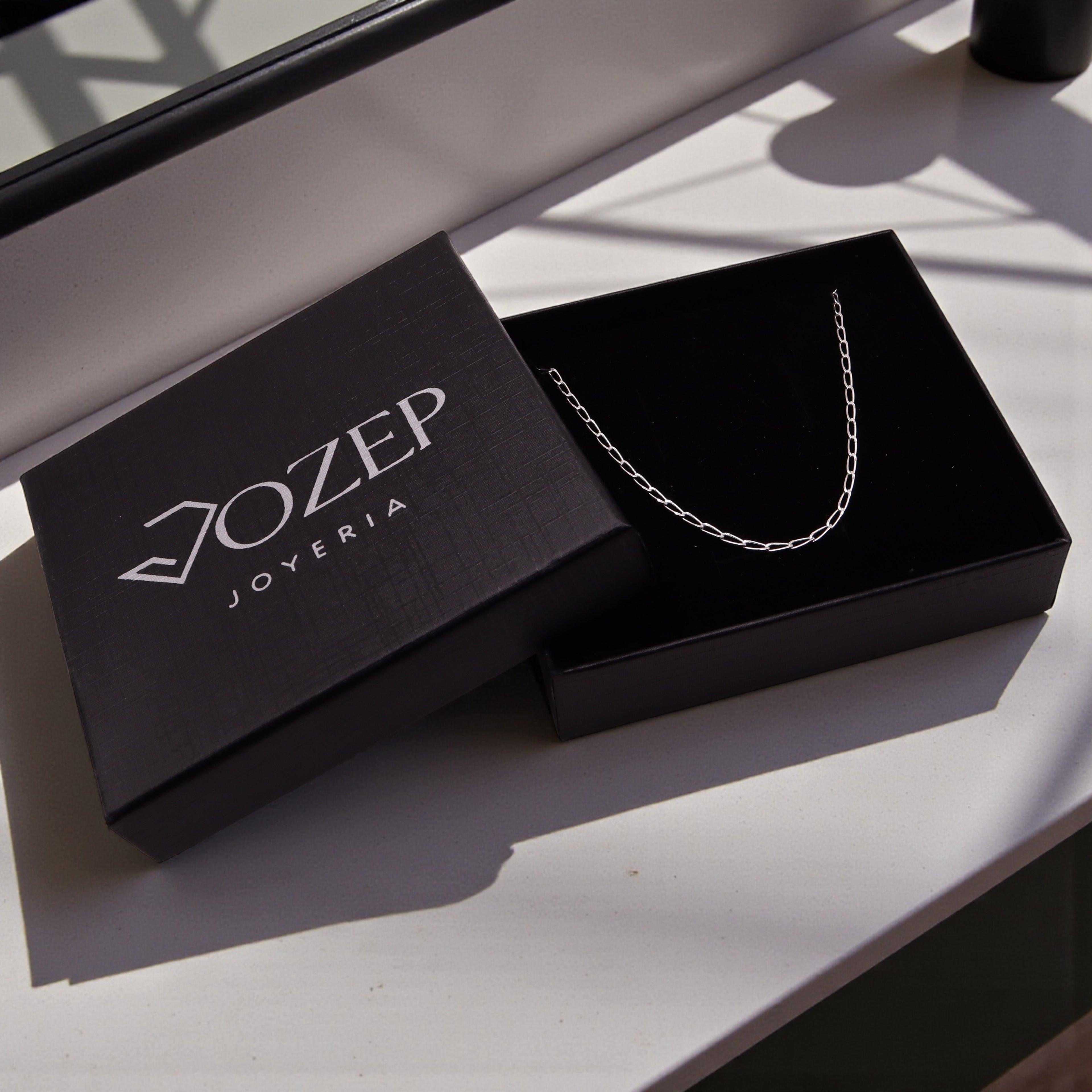 Cadena Tejido Inglés Plata .925