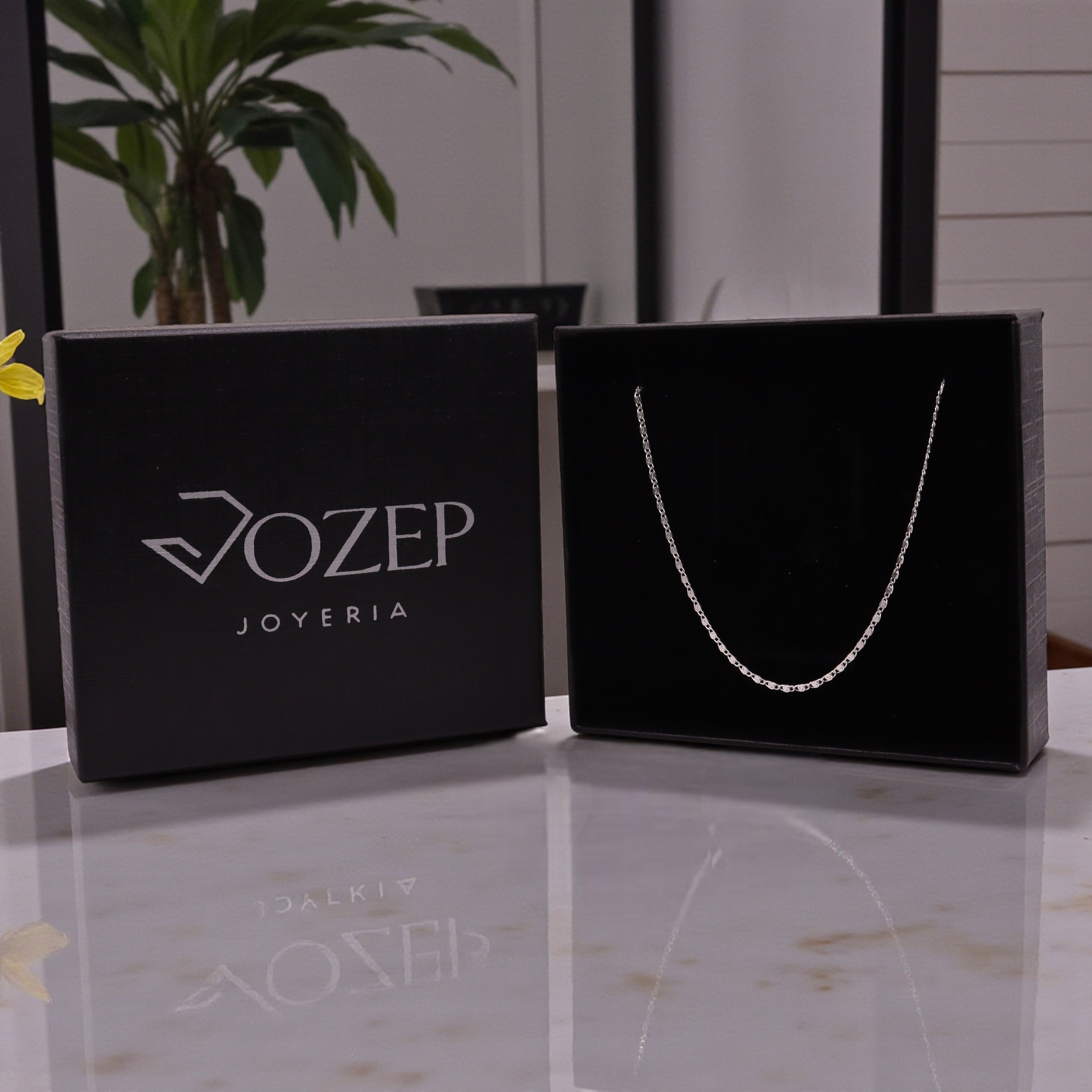 Cadena Gucci Mini de Plata .925