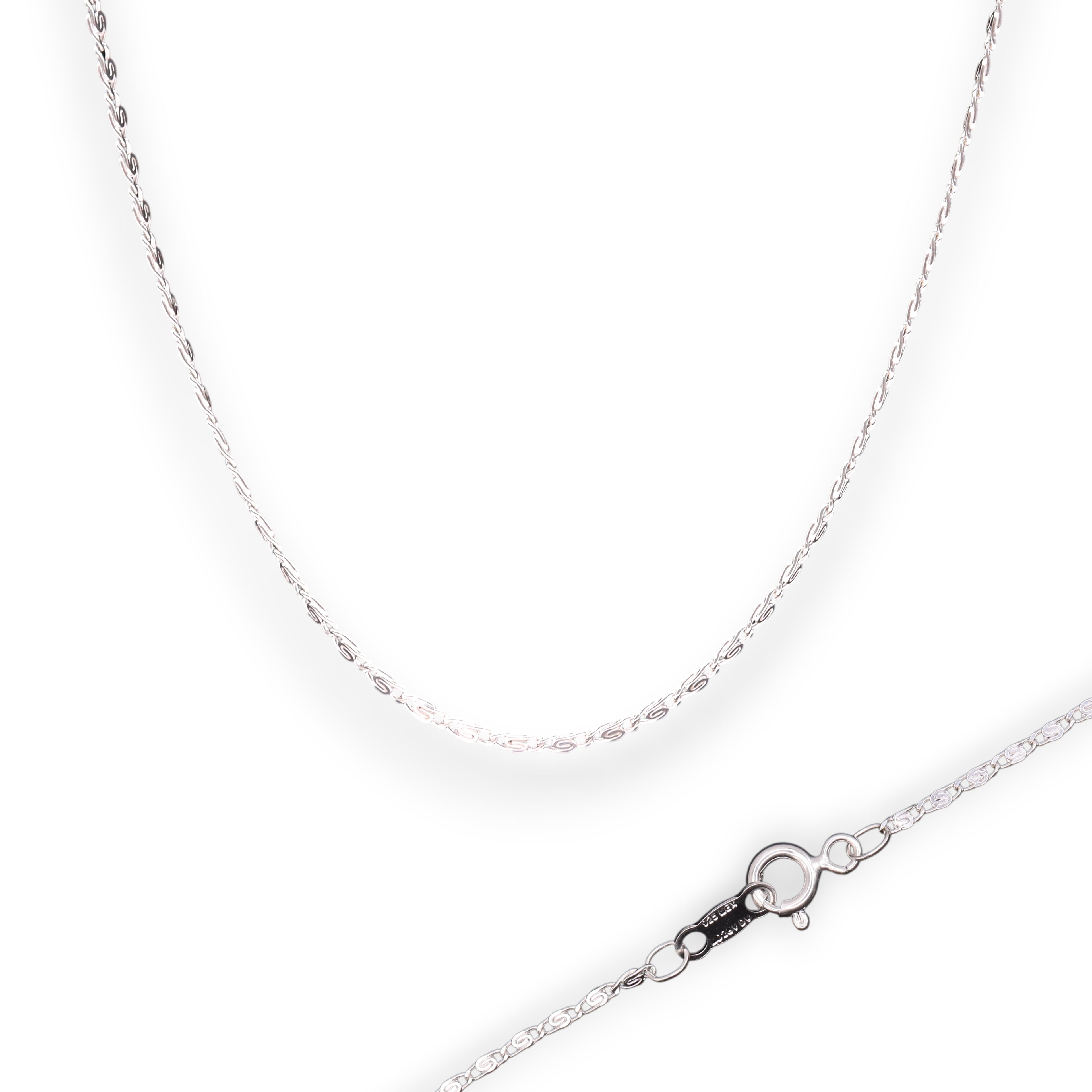 Cadena Gucci Mini de Plata .925