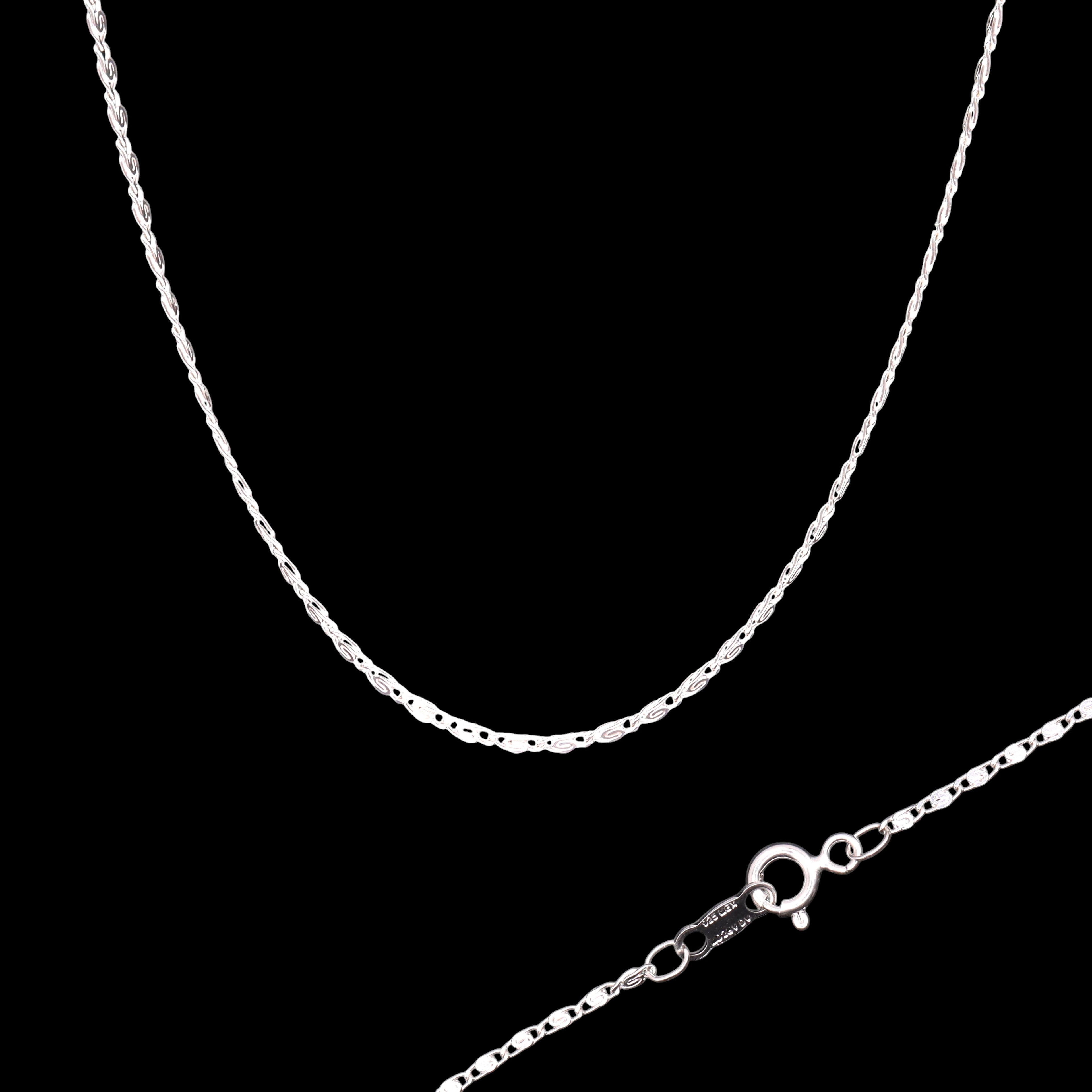 Cadena Gucci Mini de Plata .925