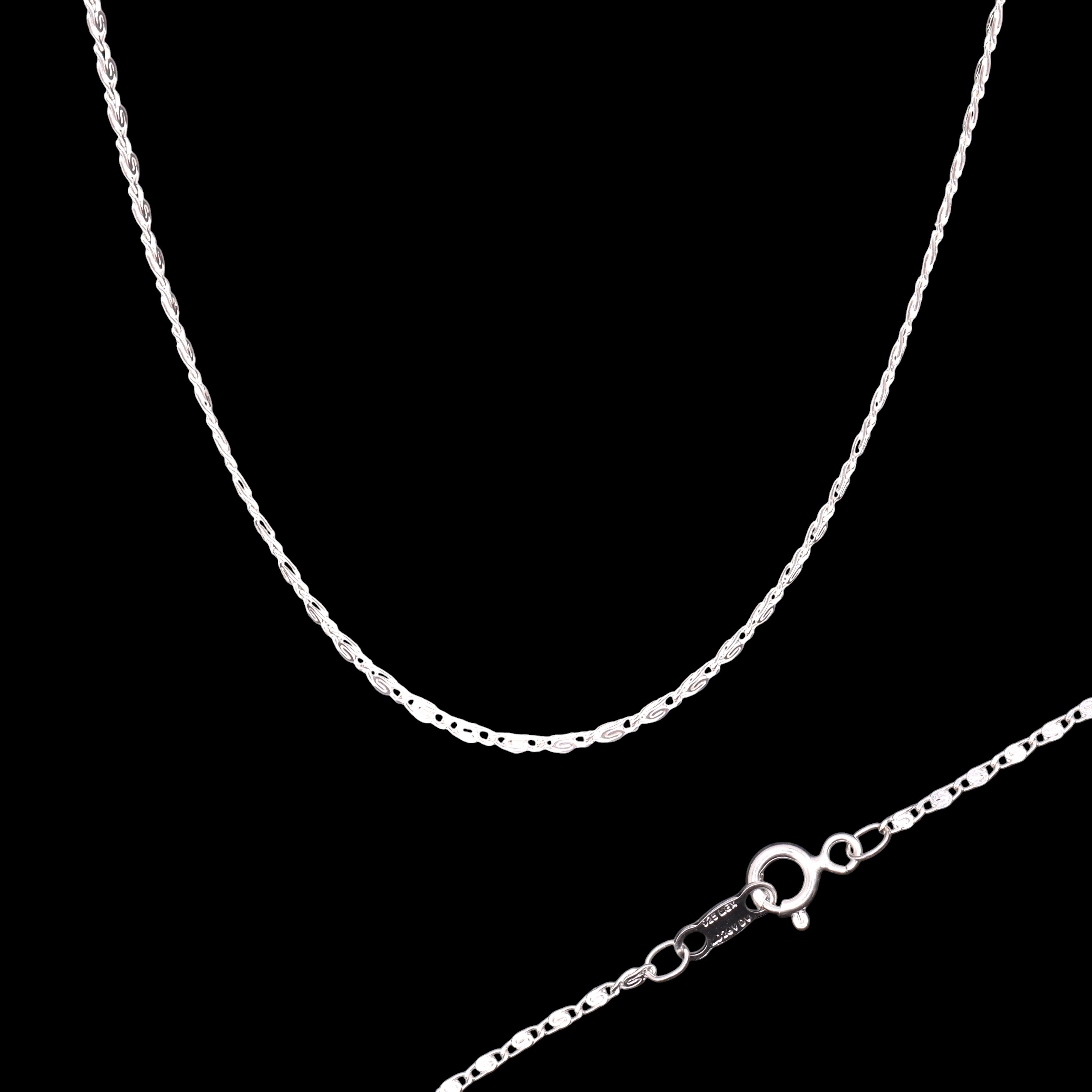 Cadena Gucci Mini de Plata .925
