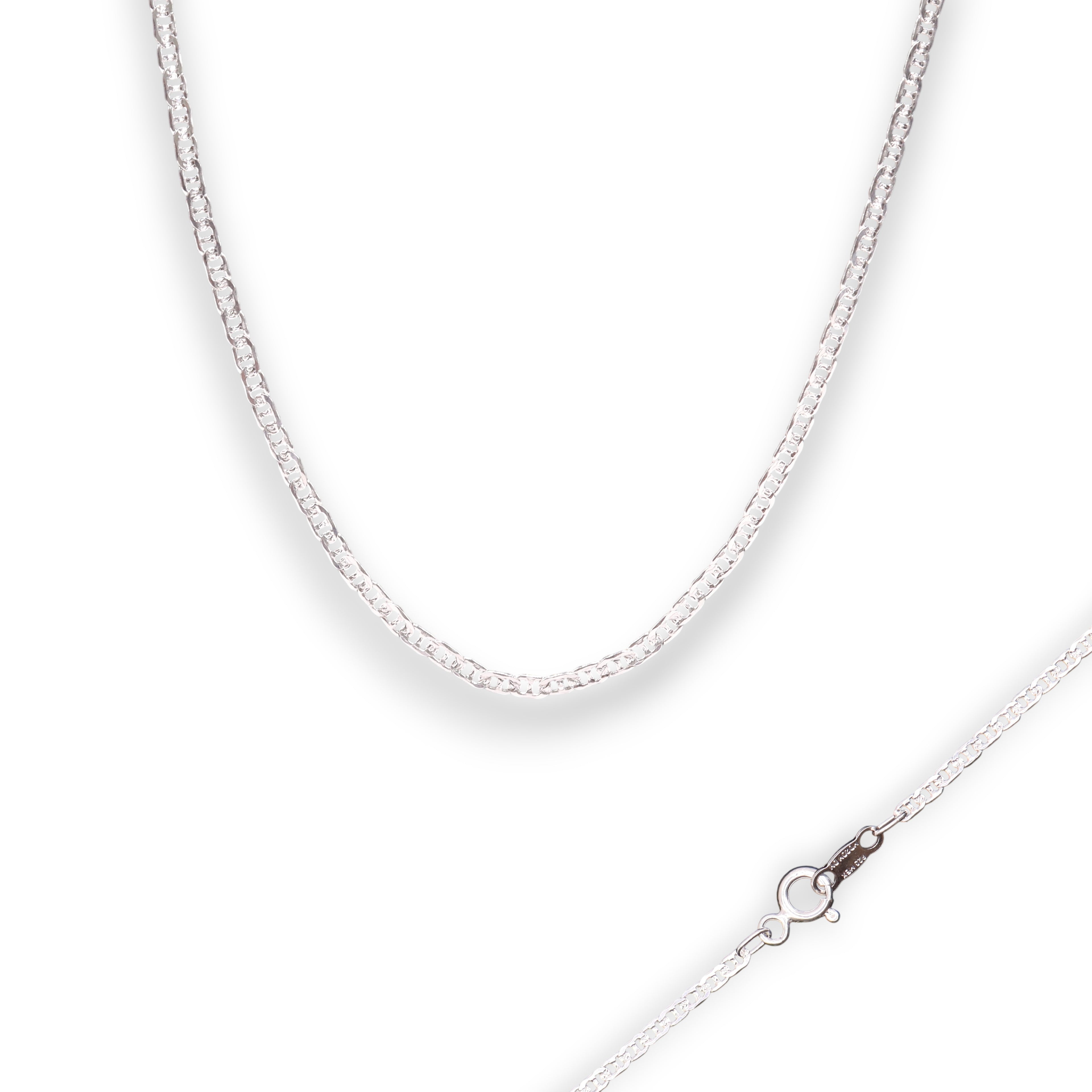 Cadena Gucci Ancla Martillada Pequeña Plata .925 45, 55 o 60 cm | Jozep Joyería