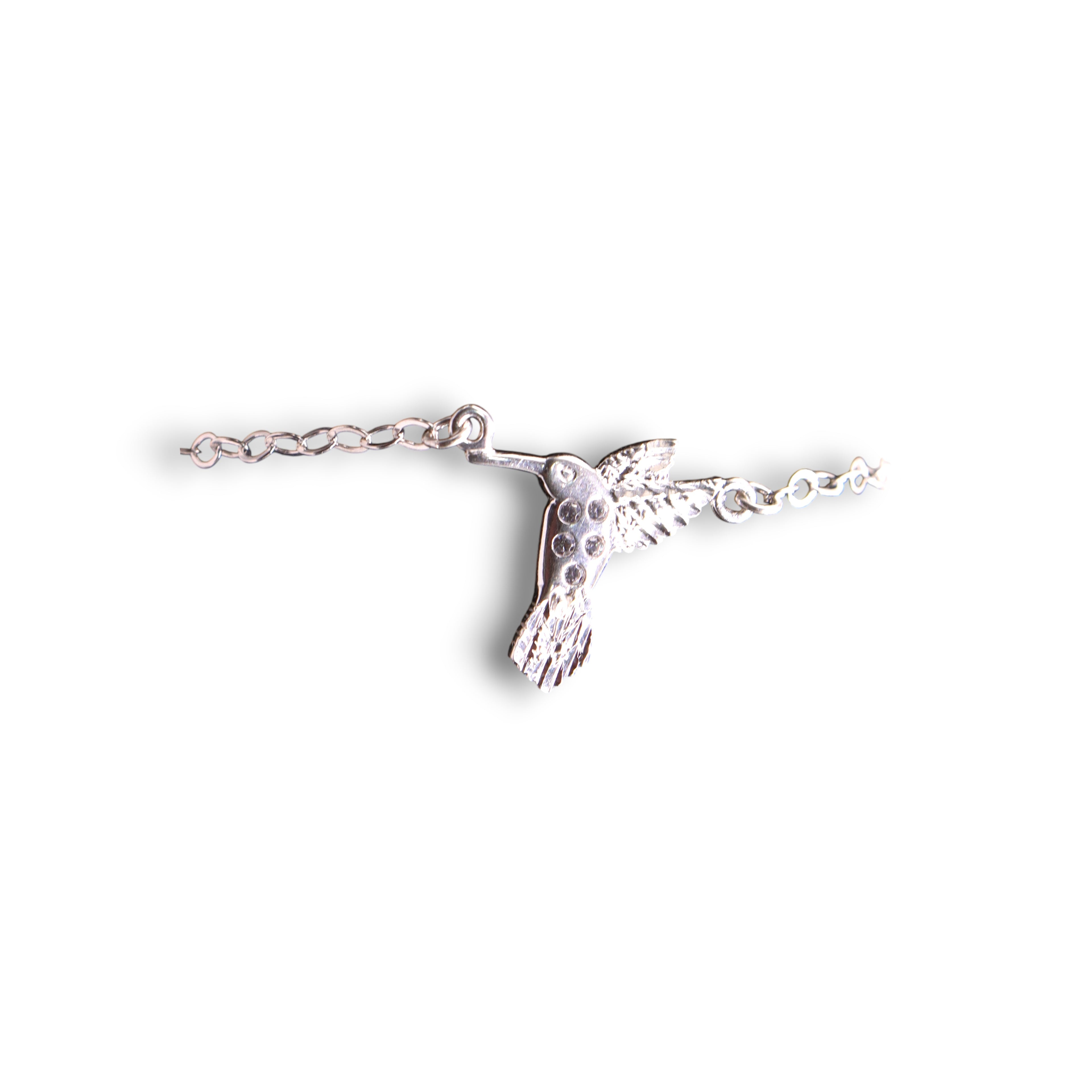 Pulsera Colibrí Plata .925 18 cm Jozep Joyería