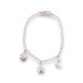 Pulsera Sol Luna Estrella Plata .925 18 cm Jozep Joyería