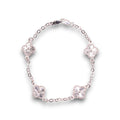 Pulsera Plata 925 Trebol 21.5 Cm | Jozep Joyería