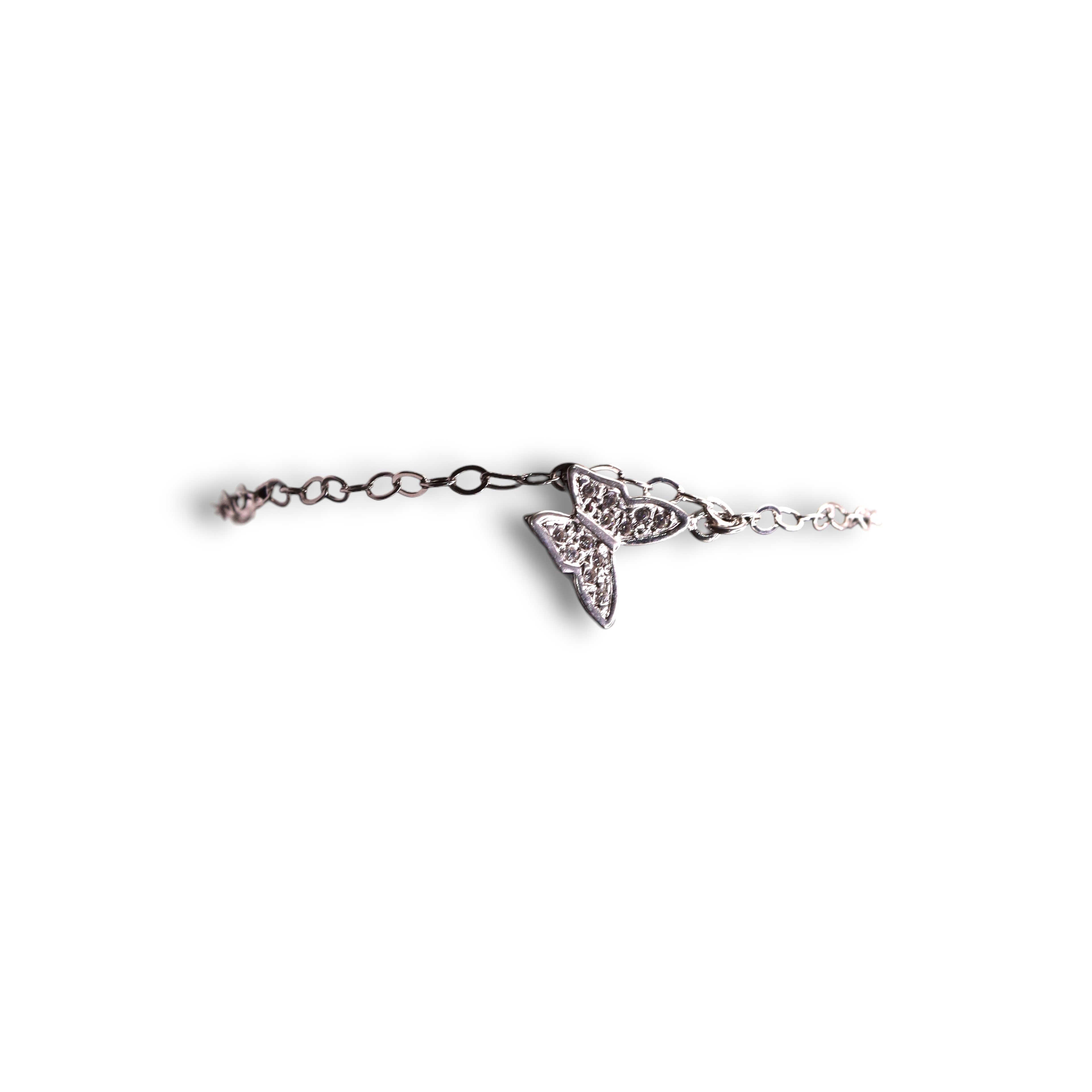 Pulsera Mariposa Plata .925 18 cm Jozep Joyería