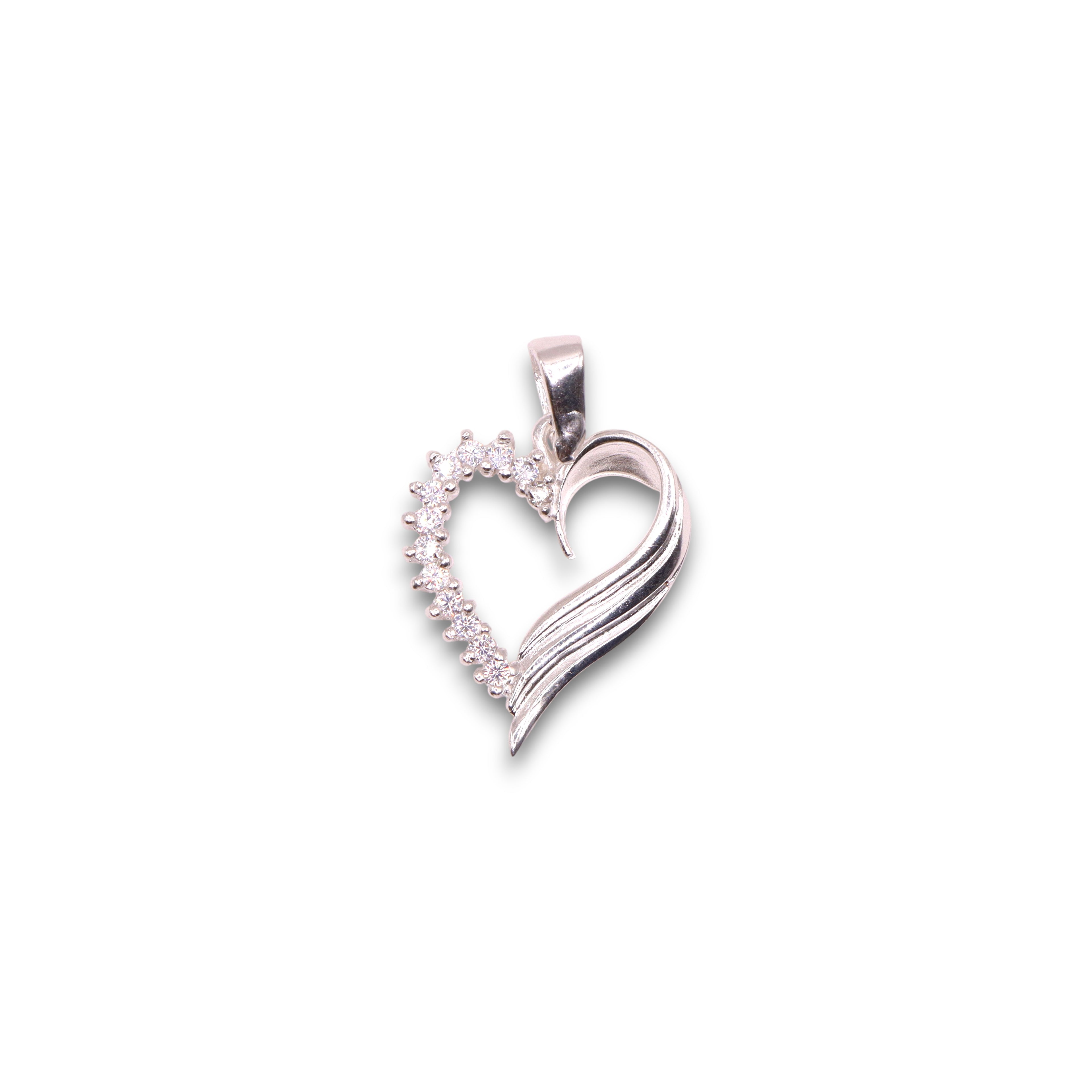 Dije Corazón Elegance Plata .925 Jozep Joyería