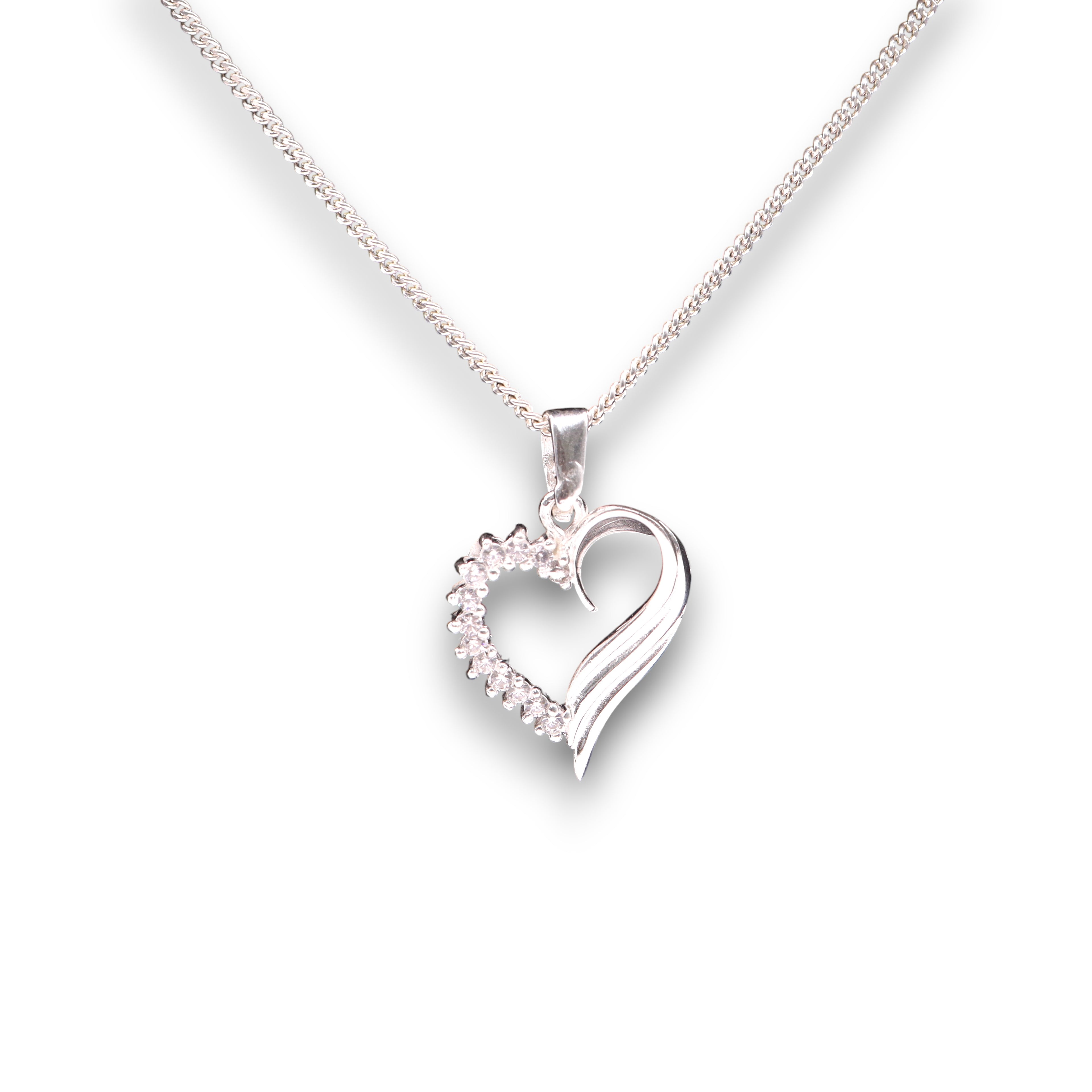 Dije Corazón Elegance Plata .925 Jozep Joyería