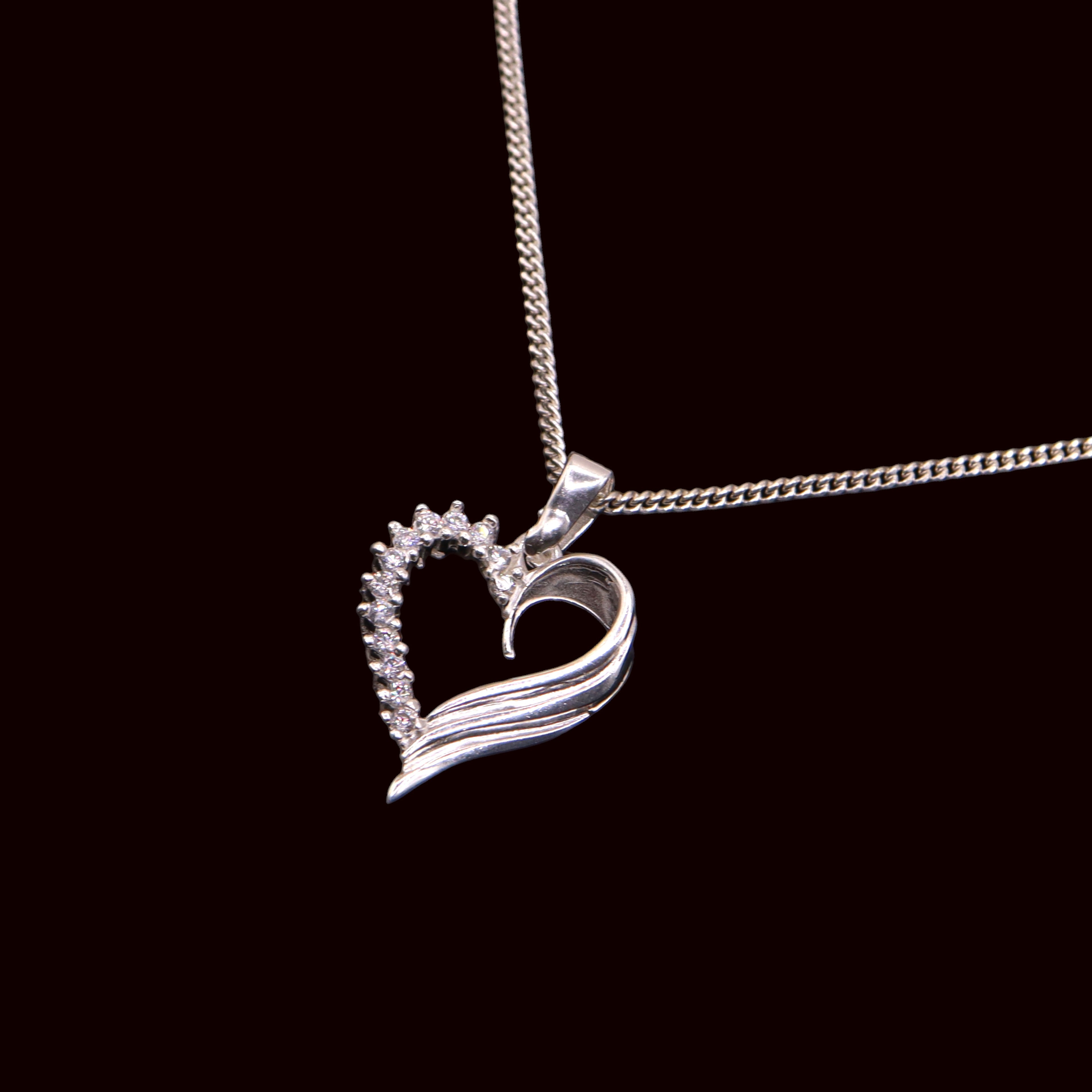 Dije Corazón Elegance Plata .925 Jozep Joyería
