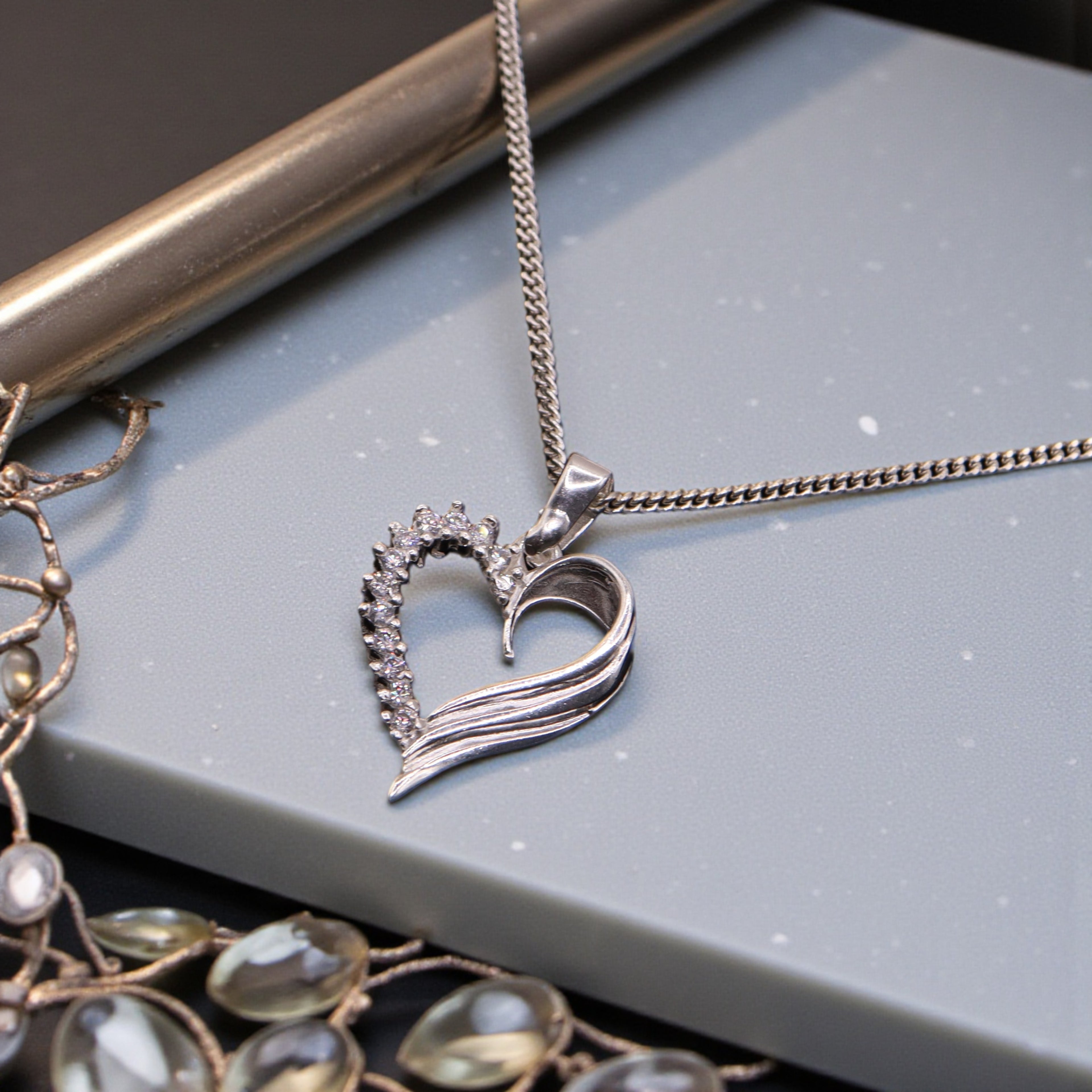 Dije Corazón Elegance Plata .925 Jozep Joyería