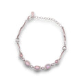 Pulsera de plata .925 con ópalos y zirconias | Jozep Joyería