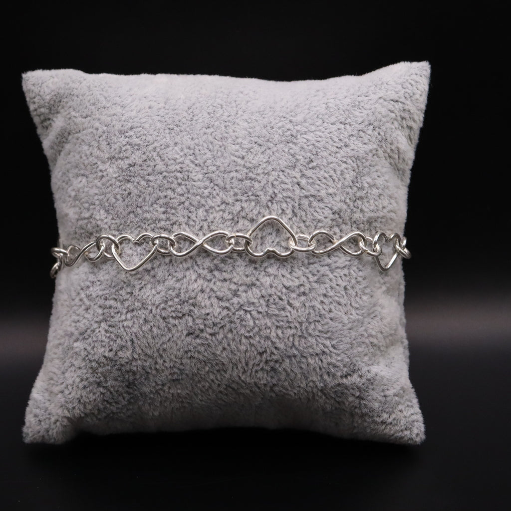 Pulso Amor Con Infinito De Plata .925 19.5 cm