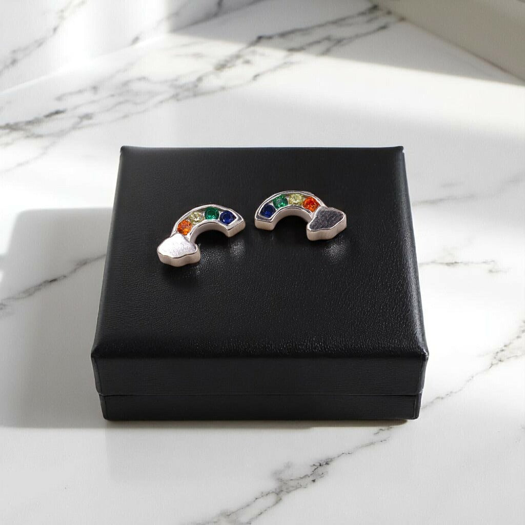 Broquel Arcoiris de Plata .925