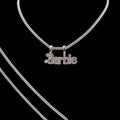 Dije De Barbie + Cadena De Plata .925 - Jozep Joyería