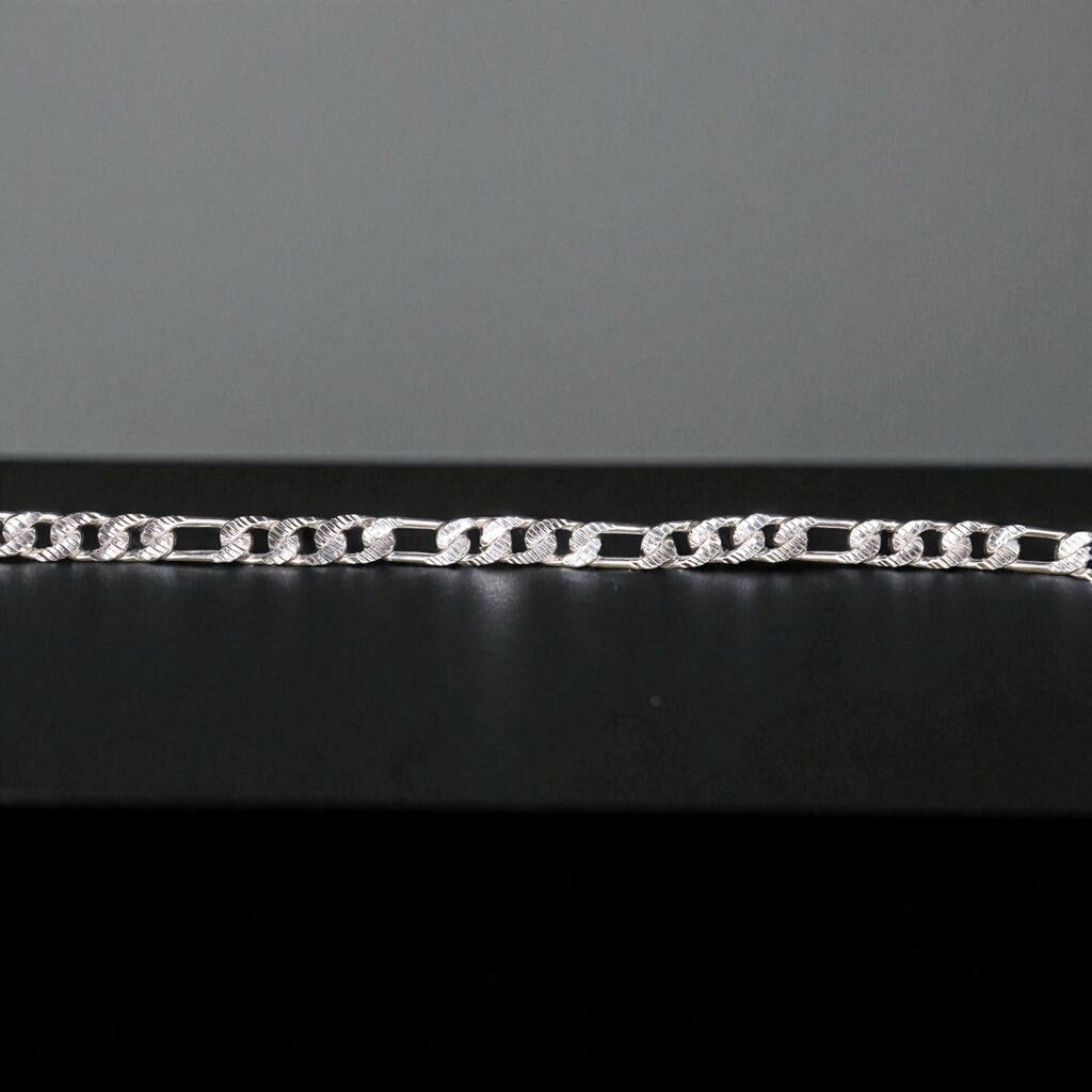 Pulso Cartier Diamantada De Plata .925 20 cm