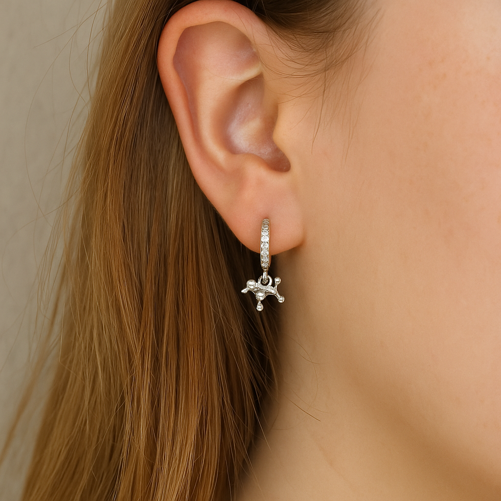 Broquel Perrito de Plata .925