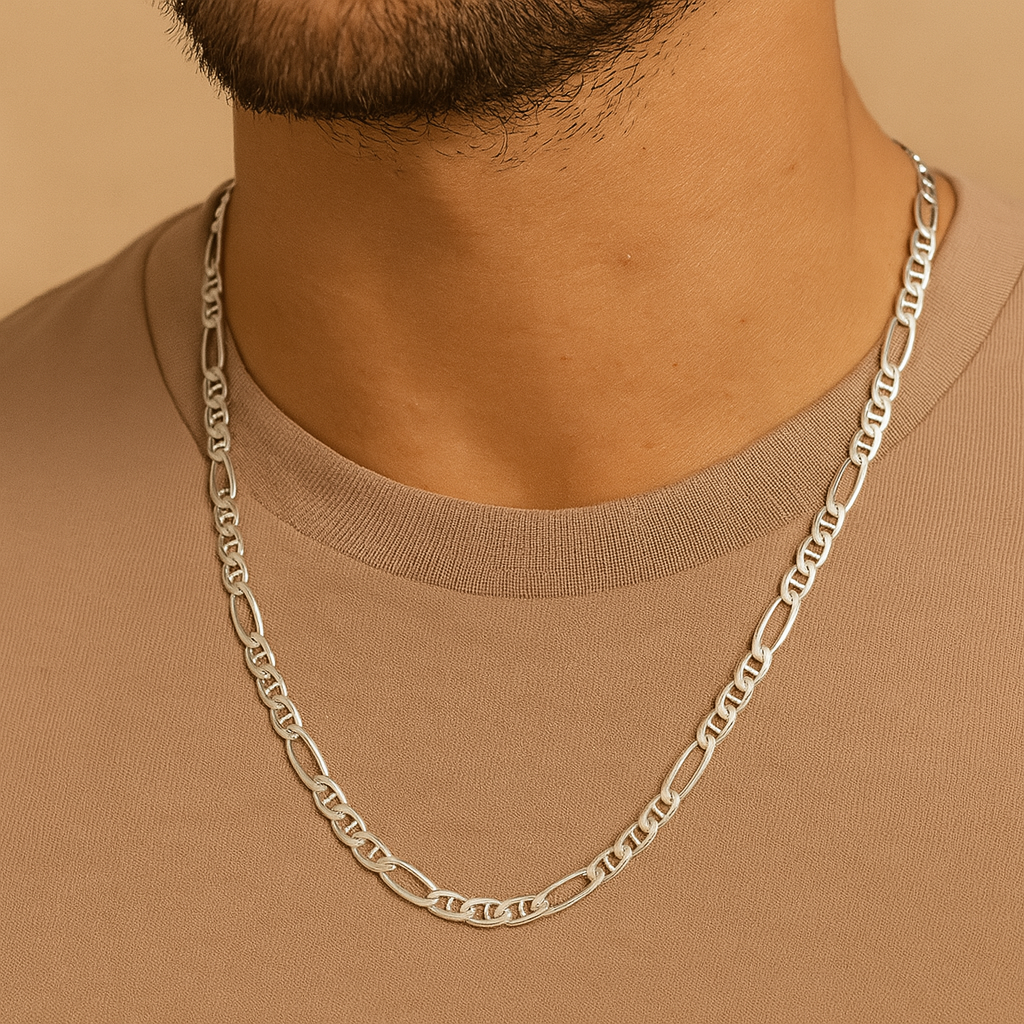 Cadena Cartier Gucci Hombre .925 50 cm