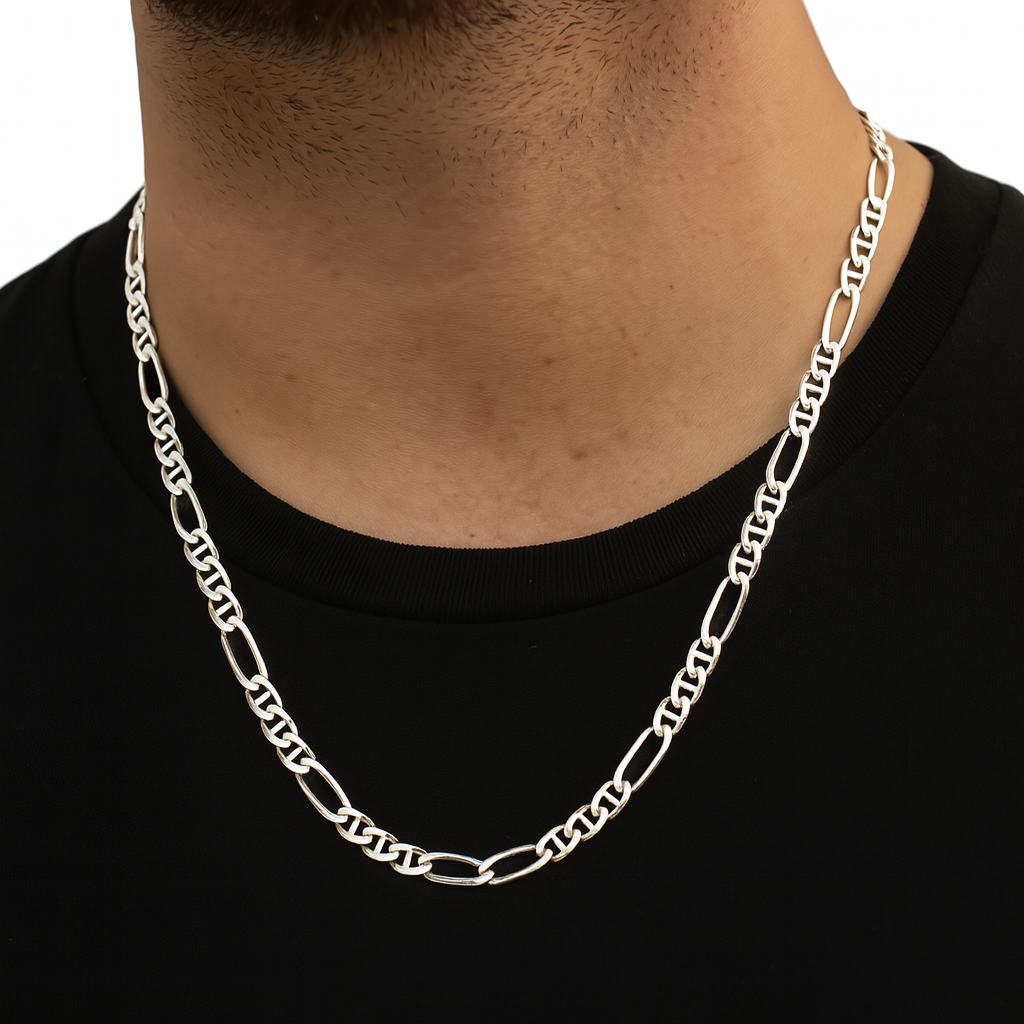 Cadena Cartier Gucci de Plata .925 70 cm