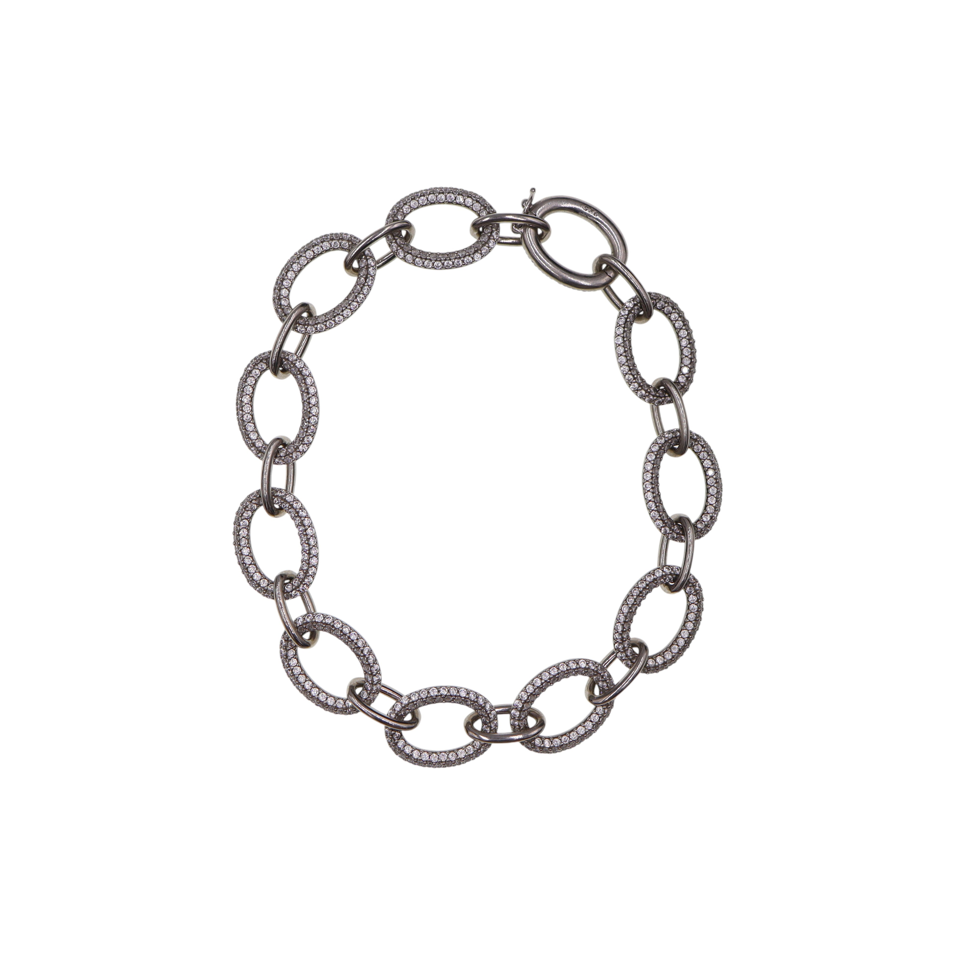 Pulsera De Plata .925 Estilo Circulos