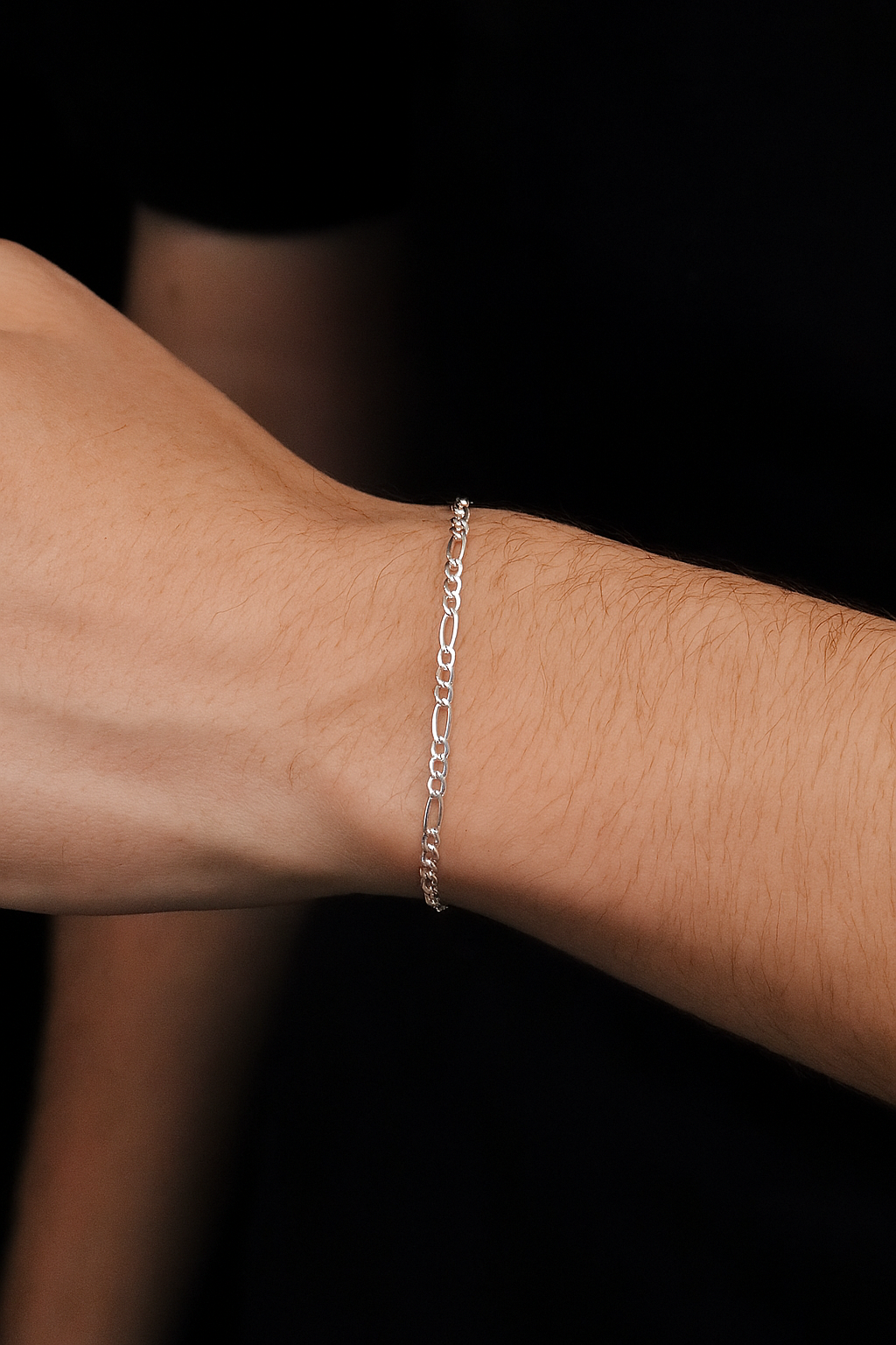 Pulso Cartier Delgada De Plata .925 18 cm