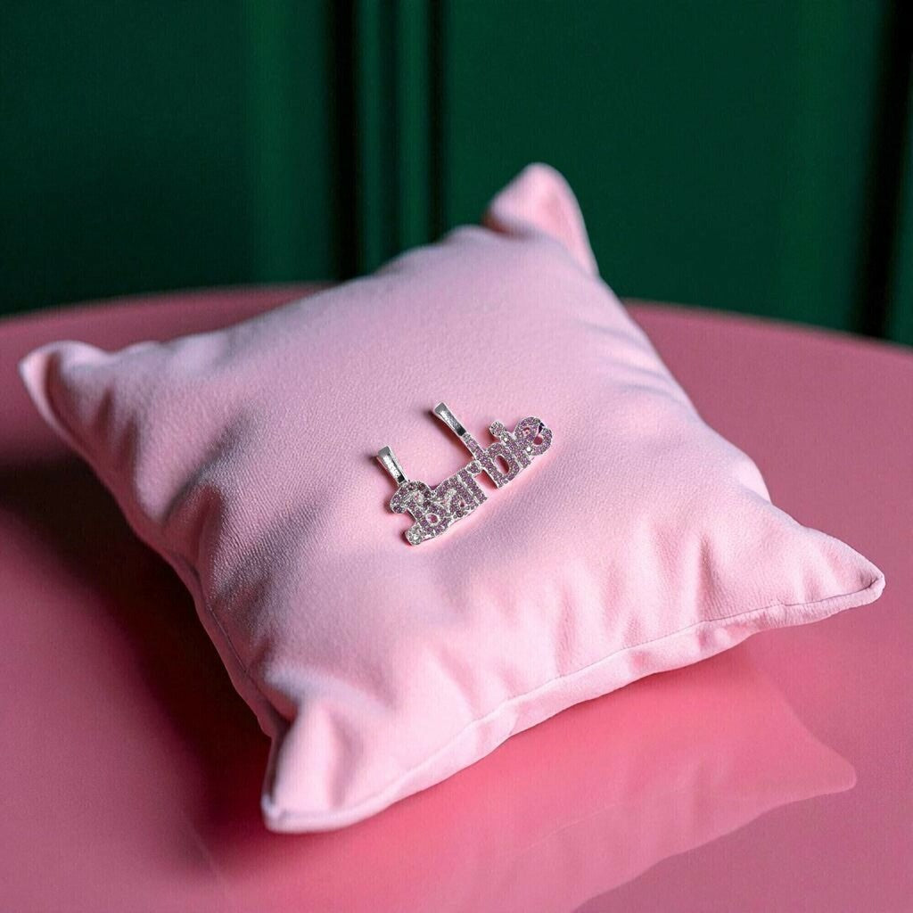 Dije De Barbie + Cadena De Plata .925 - Jozep Joyería