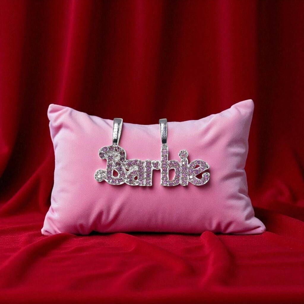 Dije De Barbie + Cadena De Plata .925 - Jozep Joyería