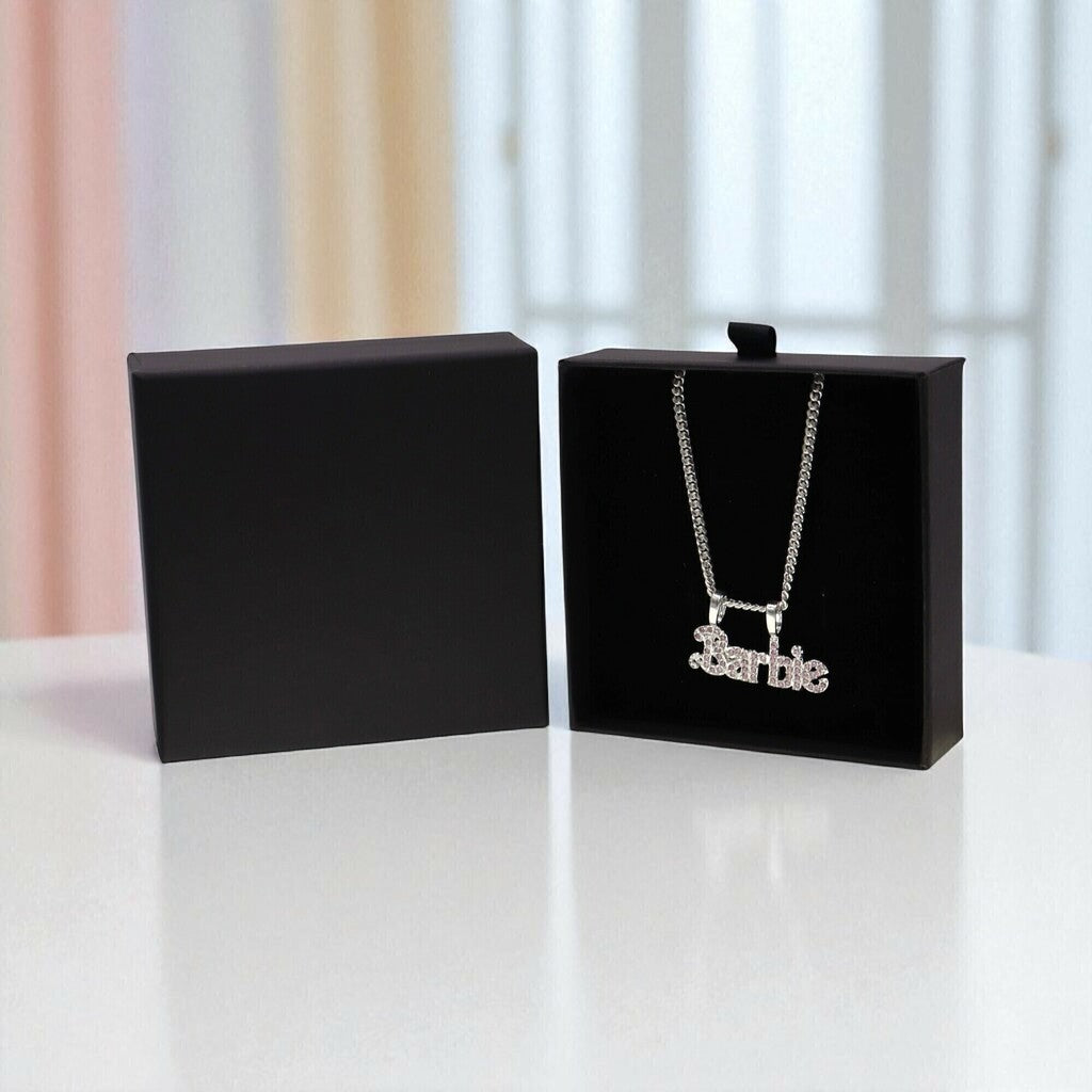Dije De Barbie + Cadena De Plata .925 - Jozep Joyería