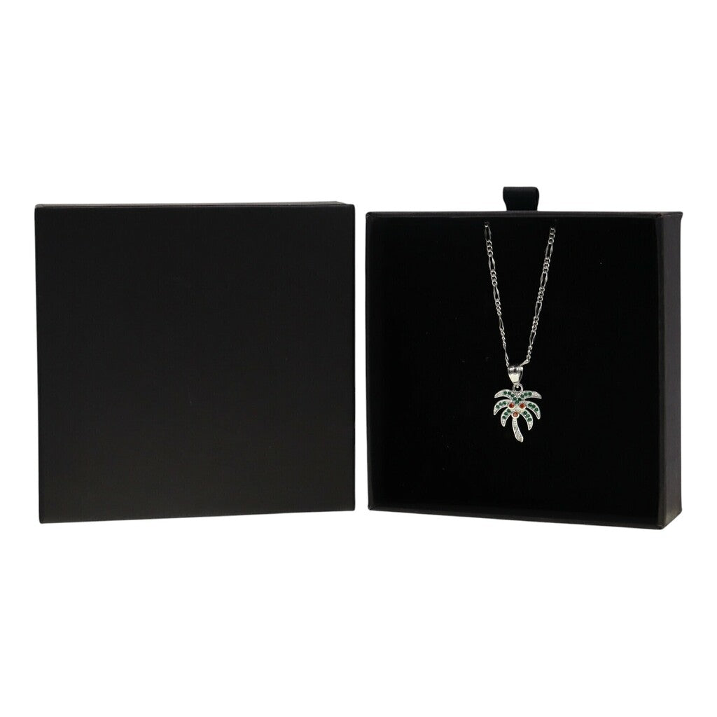 Dije Palmera + Cadena en Plata .925