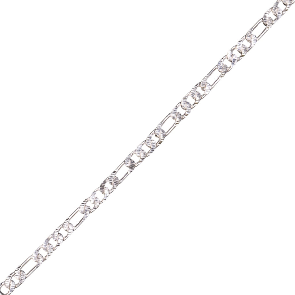 Pulso De Plata .925 Cartier Diamantada Mujer 17 cm