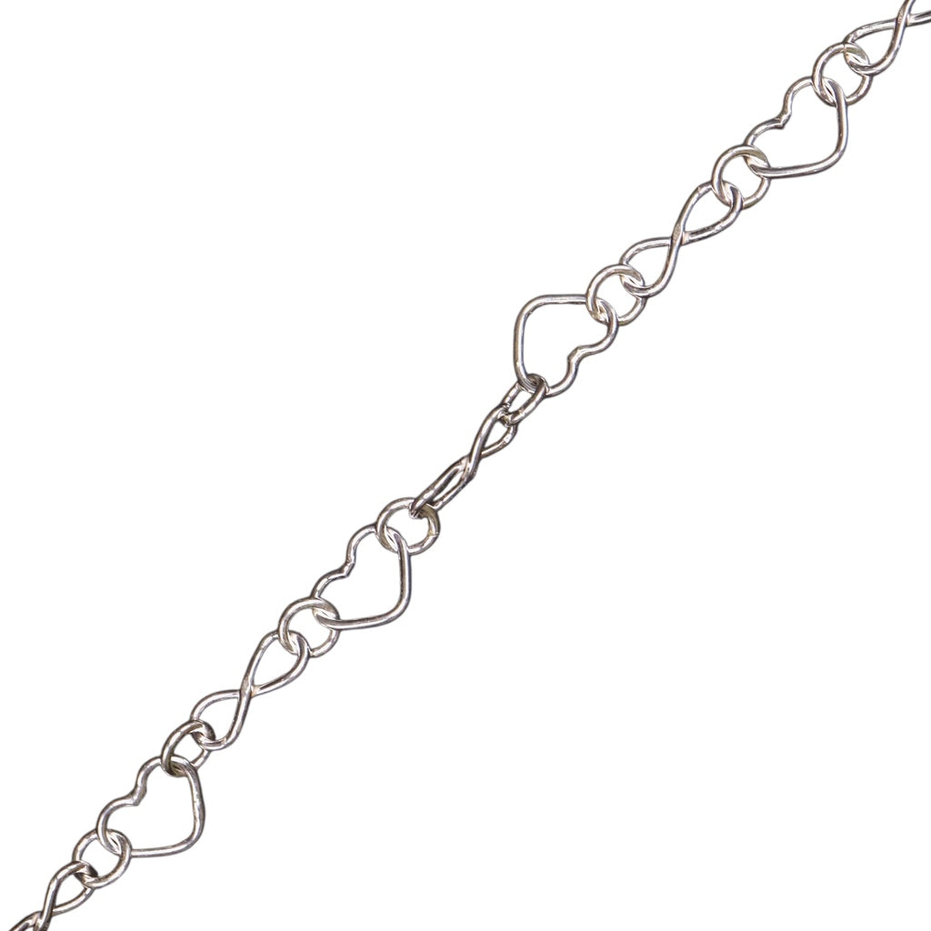 Pulso Amor Con Infinito De Plata .925 19.5 cm