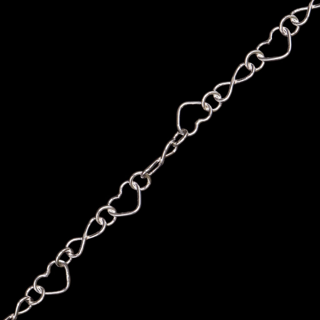 Pulso Amor Con Infinito De Plata .925 19.5 cm