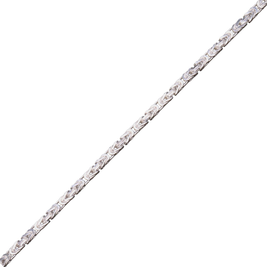 Pulso Bizantino De Plata .925 21 cm