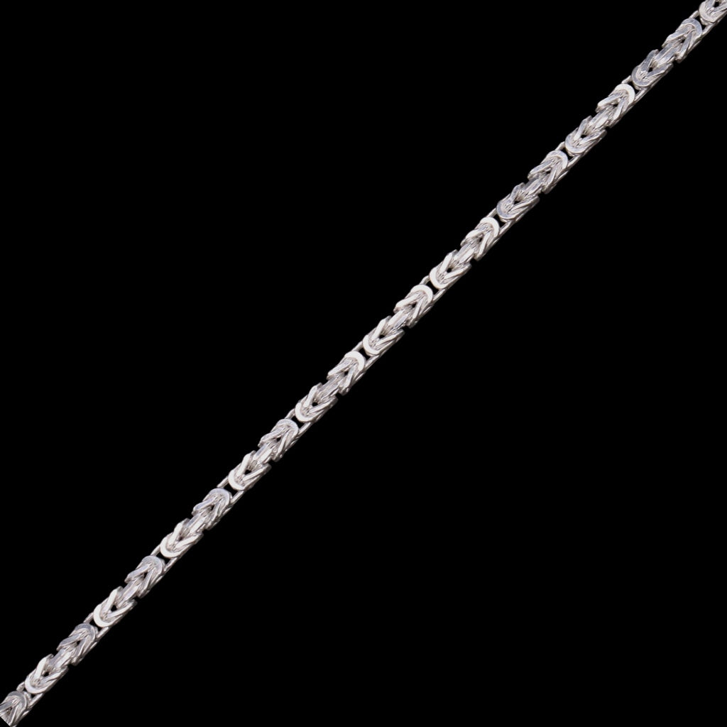Pulso Bizantino De Plata .925 21 cm