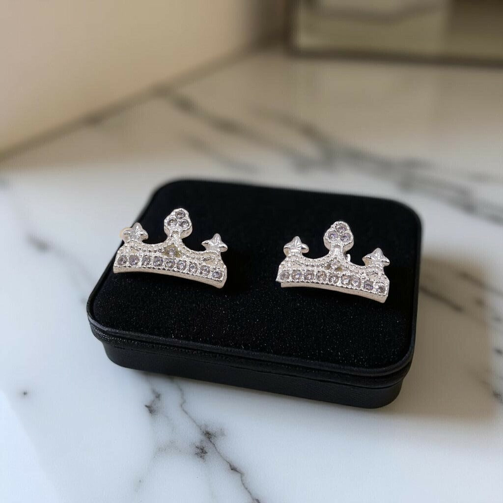 Juego de Corona de Plata .925