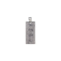 Dije De Dolar + Cadena En Plata .925