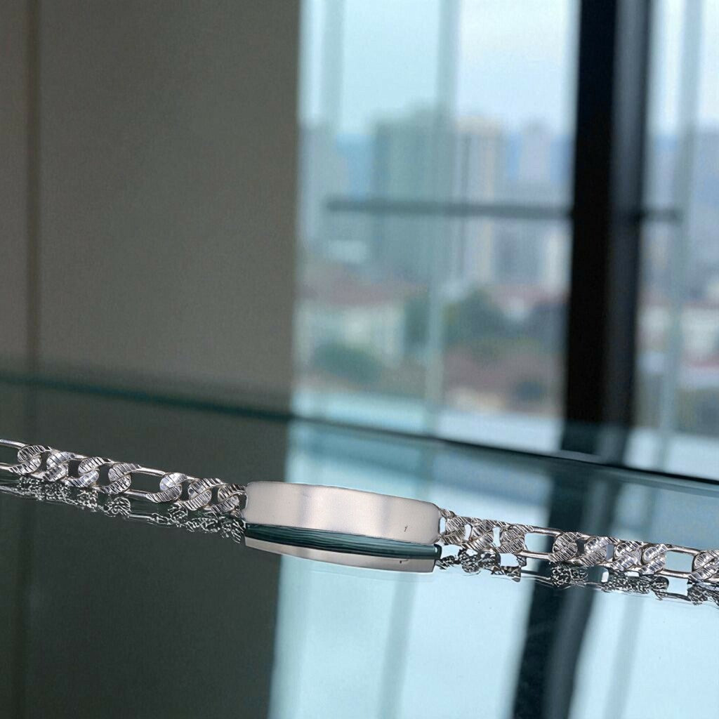 Esclava Cartier Diamantada Mujer De Plata .925 17.5 cm