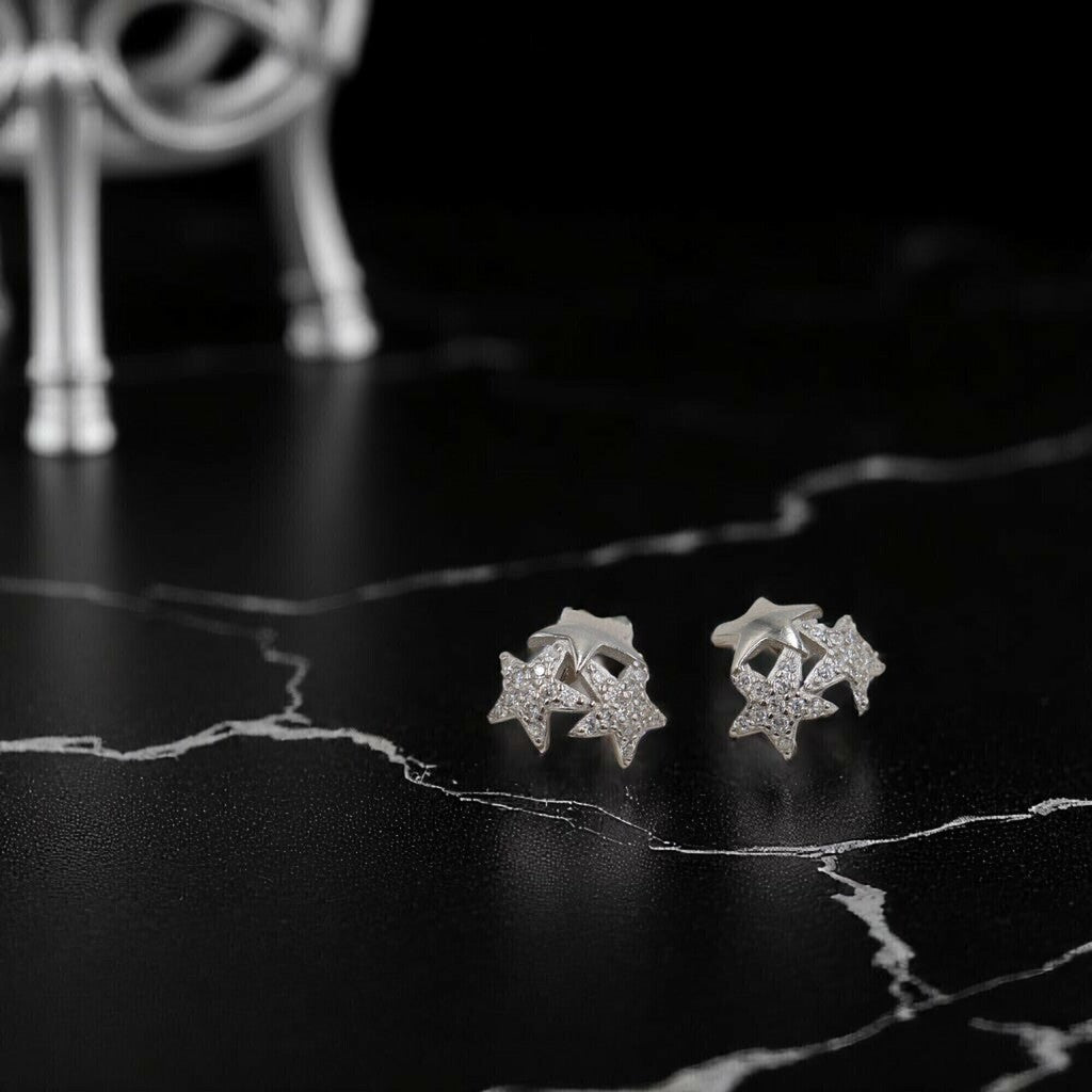 Broquel 3 Estrellas de Plata .925