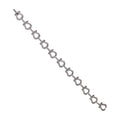 Pulsera De Plata .925 Eslabon Herradura