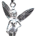Dije Tinkerbell Mini + Cadena en Plata .925