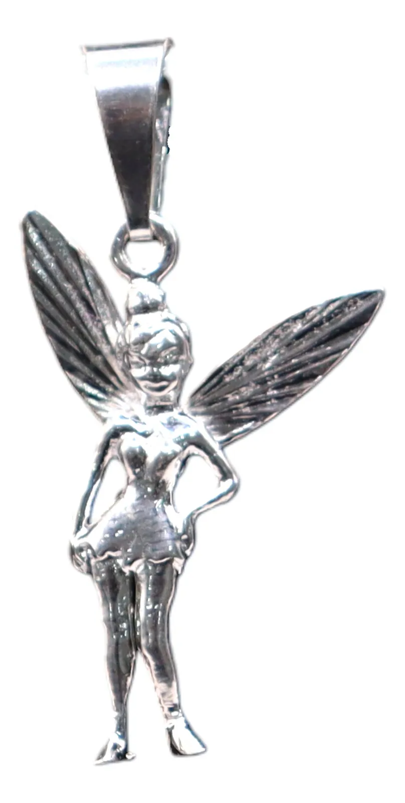 Dije Tinkerbell Mini + Cadena en Plata .925