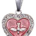 Dije De Espíritu Santo En Forma De Corazón