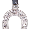 Dije Herradura De La Suerte + Cadena en Plata .925