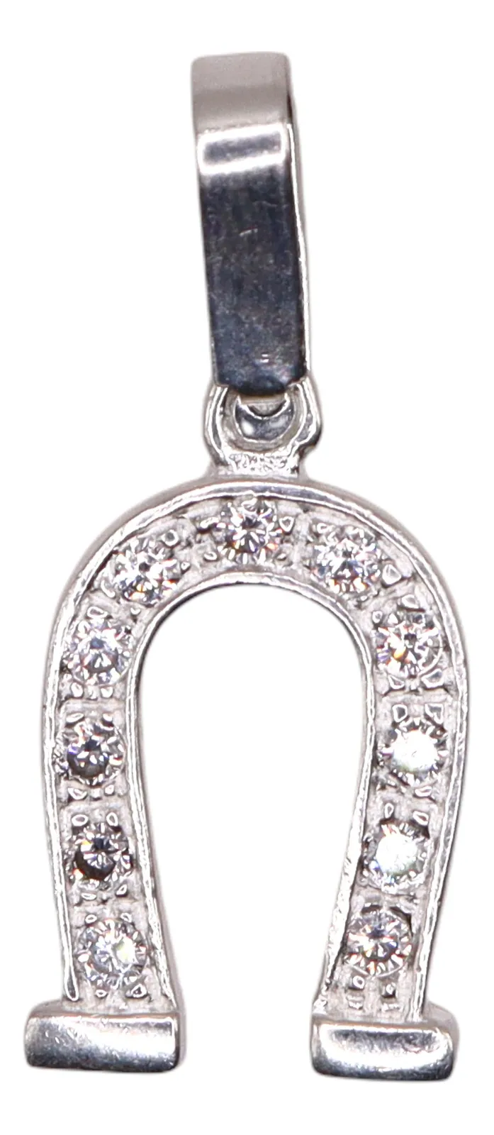 Dije Herradura De La Suerte + Cadena en Plata .925