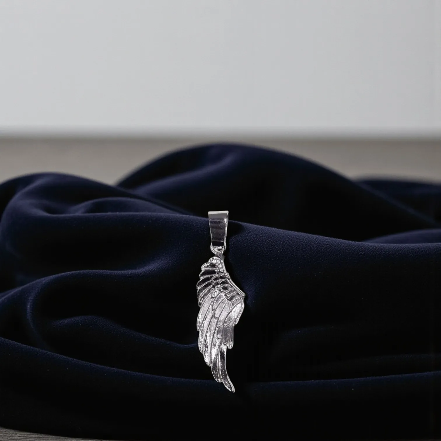 Dije Ala de Ángel + Cadena de Plata .925