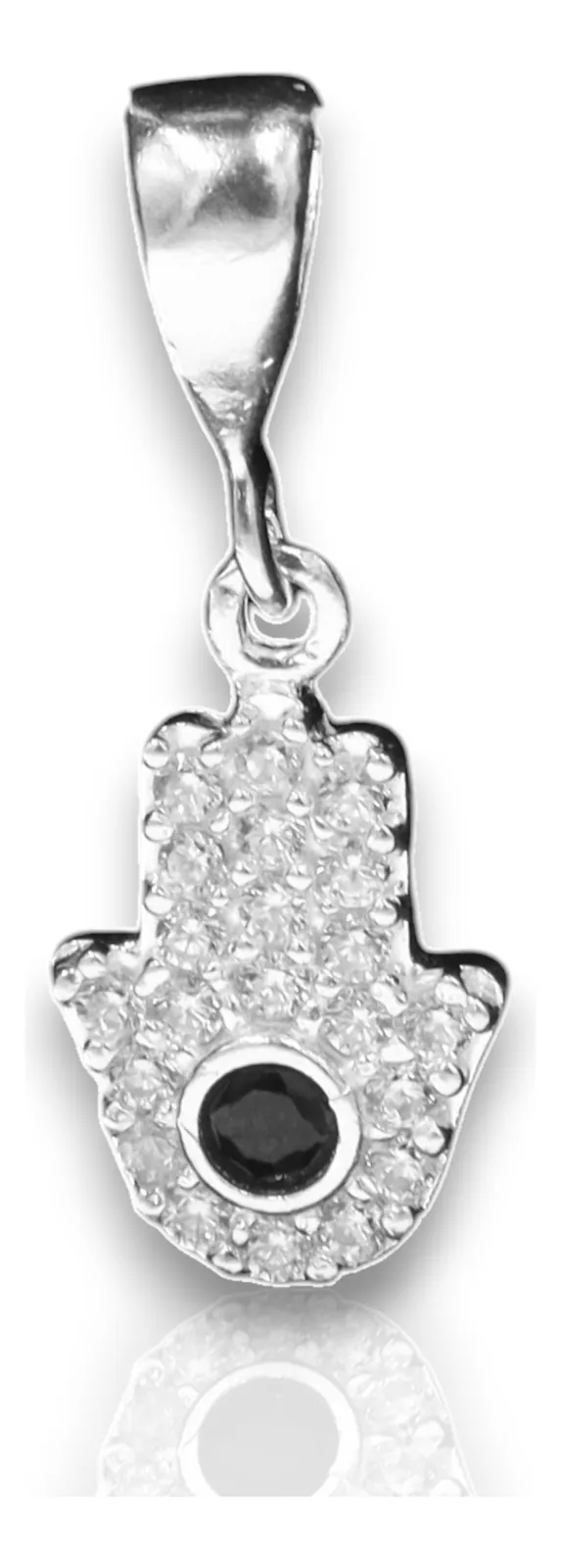 Aretes + Dije De Mano en Plata .925