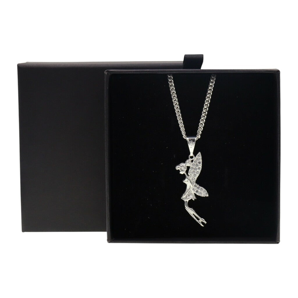 Dije Hada + Cadena en Plata .925