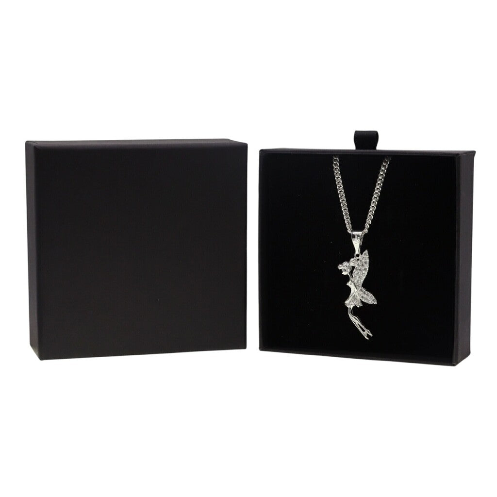 Dije Hada + Cadena en Plata .925