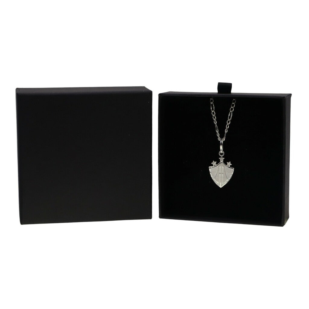 Dije Escudo Atlas + Cadena en Plata .925