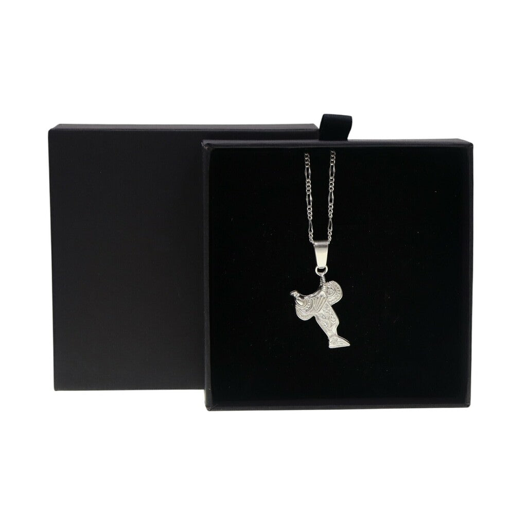 Dije Silla De Montar + Cadena en Plata .925