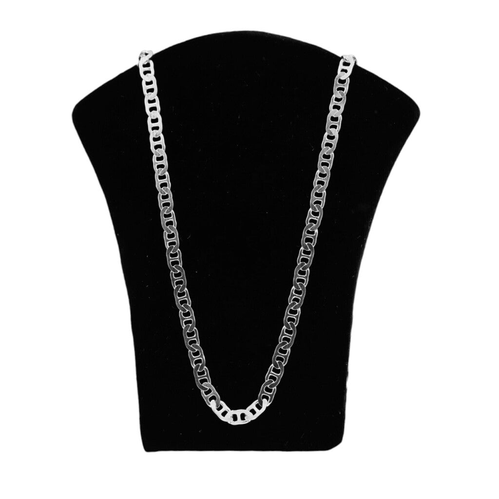 Cadena Guchi Ancla Gruesa de Plata .925